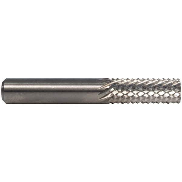 M.A. Ford - 2mm Diam, Plain End, Solid Carbide Diamond Pattern Router Bit - 1-1/2" OAL - Best Tool & Supply