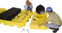 UltraTech - 365 Gallon Sump, IBC Pallet - 62 Inch Long x 62 Inch Wide x 48 Inch High, 4 Totes - Best Tool & Supply