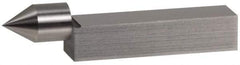 SPI - 2.5 Inch Overall Length, Gage Block Center Point - Concentricity +/-0.0004 Inch Accuracy, For Use with Rectangular Gage Blocks, 1 Piece - Best Tool & Supply