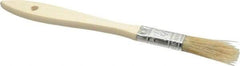 Premier Paint Roller - 1/2" Hog Chip Brush - 1-3/4" Bristle Length, 5-1/4" Wood Handle - Best Tool & Supply