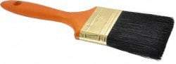 Premier Paint Roller - 3" Flat Hog Varnish Brush - 3" Bristle Length, 7-1/2" Wood Handle - Best Tool & Supply