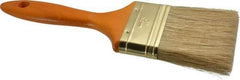 Premier Paint Roller - 3" Flat Hog Varnish Brush - 3" Bristle Length, 7-1/2" Wood Handle - Best Tool & Supply