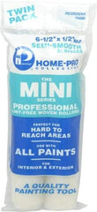 Premier Paint Roller - 1/2" Nap, Mini Paint Roller - 6-1/2" Wide, Includes Roller Cover - Best Tool & Supply