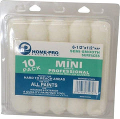 Premier Paint Roller - 1/2" Nap, Mini Paint Roller - 6-1/2" Wide, Includes Roller Cover - Best Tool & Supply