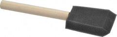 Premier Paint Roller - 2" Foam Foam Paint Brush - 2-1/2" Bristle Length, 4" Wood Handle - Best Tool & Supply