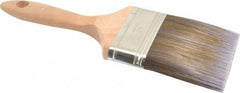 Premier Paint Roller - 4" Flat Synthetic Varnish Brush - 3-3/4" Bristle Length, 7-1/4" Wood Handle - Best Tool & Supply