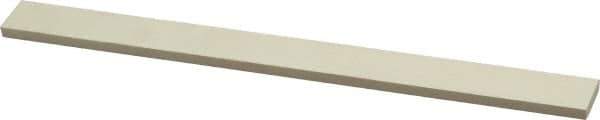 Made in USA - 800 Grit Aluminum Oxide Rectangular Polishing Stone - Super Fine Grade, 1/2" Wide x 6" Long x 1/8" Thick - Best Tool & Supply