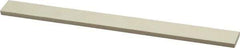 Made in USA - 800 Grit Aluminum Oxide Rectangular Polishing Stone - Super Fine Grade, 1/2" Wide x 6" Long x 1/8" Thick - Best Tool & Supply