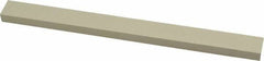 Made in USA - 800 Grit Aluminum Oxide Rectangular Polishing Stone - Super Fine Grade, 1/2" Wide x 6" Long x 1/4" Thick - Best Tool & Supply