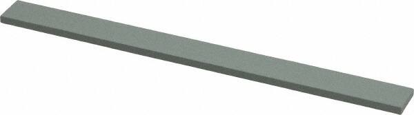 Made in USA - 320 Grit Silicon Carbide Rectangular Polishing Stone - Best Tool & Supply