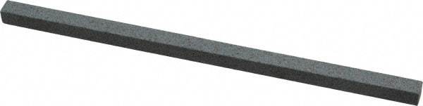 Made in USA - 150 Grit Silicon Carbide Square Polishing Stone - Very Fine Grade, 1/4" Wide x 6" Long x 1/4" Thick - Best Tool & Supply