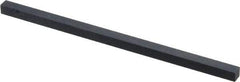 Made in USA - 320 Grit Silicon Carbide Square Polishing Stone - Extra Fine Grade, 1/4" Wide x 6" Long x 1/4" Thick - Best Tool & Supply