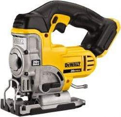 DeWALT - 20 Volt, 3,000 SPM, 1" Stroke Length, Cordless Jigsaw - Best Tool & Supply