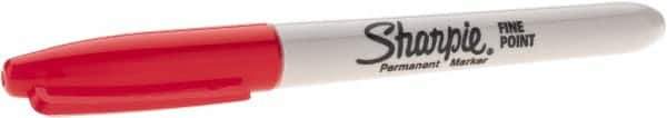 Dymo - Red Permanent Marker - Fine Felt Tip, AP Nontoxic Ink - Best Tool & Supply