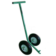 Steel Hand Truck: 110 lb Capacity Carefree Tire Wheels