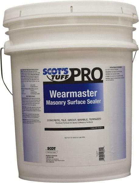 Scot's Tuff - 5 Gal Pail Sealer - Use on Concrete, Stone, Masonry Surface - Best Tool & Supply