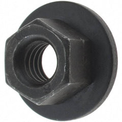 Value Collection - M6x1.00 Steel Washer Hex Nut - 10mm Across Flats, Phosphate Finish - Best Tool & Supply