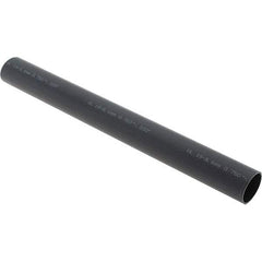 Value Collection - 8" Long Heat Shrink Electrical Tubing - Black - Best Tool & Supply