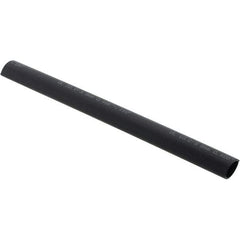 Value Collection - 6" Long Heat Shrink Electrical Tubing - Black - Best Tool & Supply