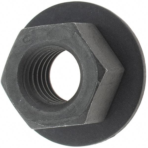 Value Collection - M8x1.25 Steel Washer Hex Nut - 13mm Across Flats, Phosphate Finish - Best Tool & Supply