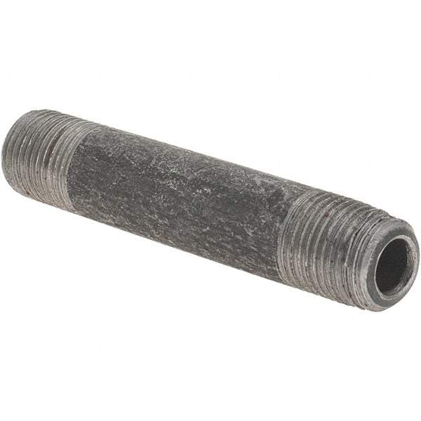 Value Collection - Schedule 80, 1/8" Diam x 2" Long Pipe Nipple - Seamless - Best Tool & Supply