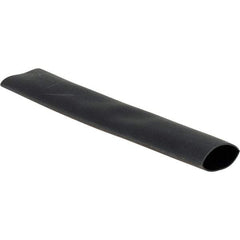 Value Collection - 6" Long Heat Shrink Electrical Tubing - Black - Best Tool & Supply