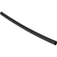 Value Collection - 6" Long Heat Shrink Electrical Tubing - Black - Best Tool & Supply