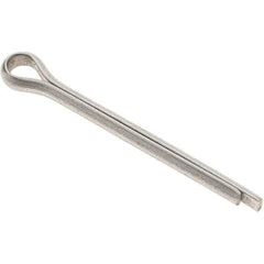 Value Collection - 3/16" Diam x 2" Long Extended Prong Cotter Pin - Grade 18-8, Uncoated, Stainless Steel - Best Tool & Supply