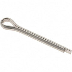 Value Collection - 3/16" Diam x 1-1/2" Long Extended Prong Cotter Pin - Grade 18-8, Uncoated, Stainless Steel - Best Tool & Supply