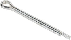 Value Collection - 3/16" Diam x 2" Long Extended Prong Cotter Pin - Grade 2, Zinc-Plated, Steel - Best Tool & Supply