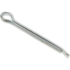 Value Collection - 5/32" Diam x 1-3/4" Long Hammerlock Cotter Pin - Grade 2, Zinc-Plated, Steel - Best Tool & Supply