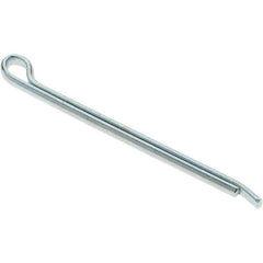 Value Collection - 7/64" Diam x 1-3/4" Long Hammerlock Cotter Pin - Grade 2, Zinc-Plated, Steel - Best Tool & Supply