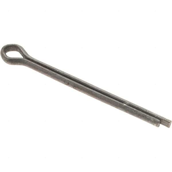 Value Collection - 5/32" Diam x 2" Long Extended Prong Cotter Pin - Grade 2, Zinc-Plated, Steel - Best Tool & Supply