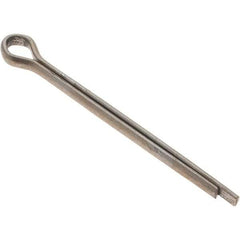 Value Collection - 7/64" Diam x 1-1/2" Long Extended Prong Cotter Pin - Grade 2, Uncoated, Steel - Best Tool & Supply