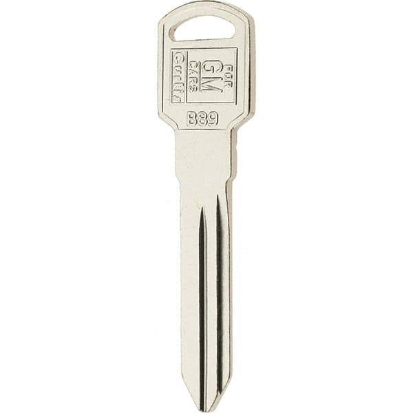 Value Collection - GM Key Blank - Nickel - Best Tool & Supply