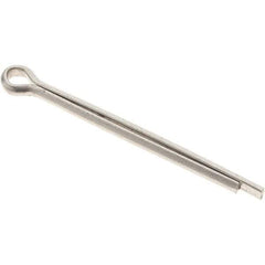 Value Collection - 5/32" Diam x 2" Long Extended Prong Cotter Pin - Grade 18-8, Uncoated, Stainless Steel - Best Tool & Supply