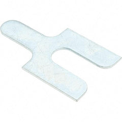 Made in USA - Metal Shim Stock   Type: Slotted Shim    Material: Steel - Best Tool & Supply