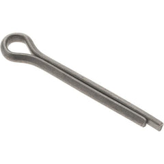 Value Collection - 3/16" Diam x 1-1/2" Long Extended Prong Cotter Pin - Grade 2, Zinc-Plated, Steel - Best Tool & Supply