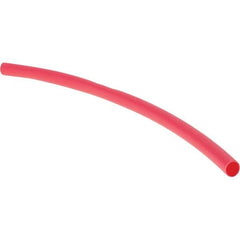 Value Collection - 6" Long Heat Shrink Electrical Tubing - Red - Best Tool & Supply