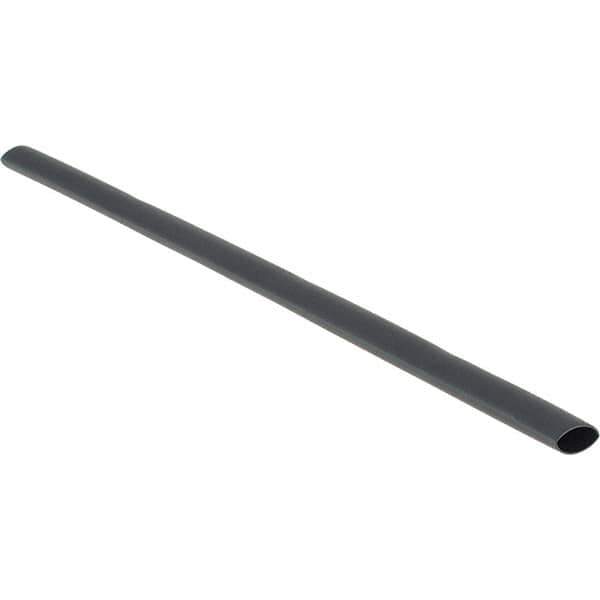 Value Collection - 12" Long Heat Shrink Electrical Tubing - Black - Best Tool & Supply