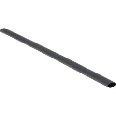 Value Collection - 12" Long Heat Shrink Electrical Tubing - Black - Best Tool & Supply