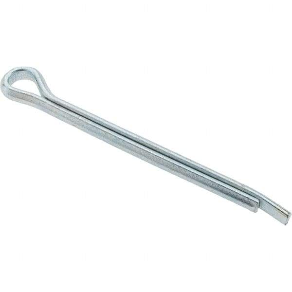 Value Collection - 5/32" Diam x 2" Long Hammerlock Cotter Pin - Grade 2, Zinc-Plated, Steel - Best Tool & Supply