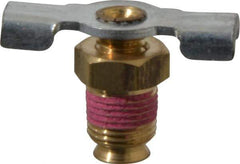 Value Collection - Steel Wing Nut Valve Drain Cock & Shutoff Valve - 1/8 Thread, 200 Max psi - Best Tool & Supply