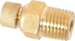 Value Collection - Brass Thumb-Screw Valve Drain Cock & Shutoff Valve - 1/4 Thread, 200 Max psi - Best Tool & Supply