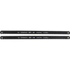 Stanley - Hand Hacksaw Blades Blade Material: Carbon Steel Blade Length (mm): 254 - Best Tool & Supply