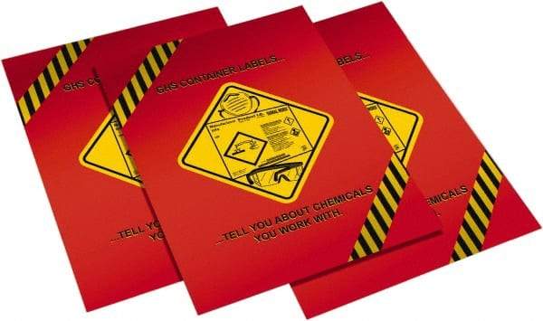 Marcom - GHS Container Labeling Training Booklet - English, Regulatory Compliance Series - Best Tool & Supply