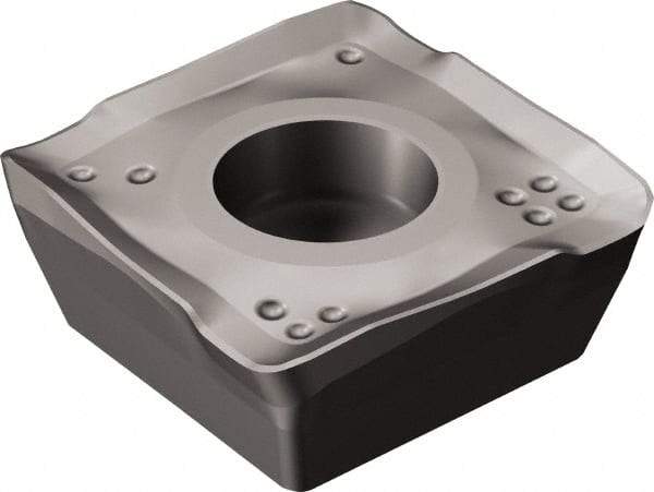 Sandvik Coromant - 490R140408 ML Grade H13A Carbide Milling Insert - Uncoated, 3.9mm Thick, 13.8mm Inscribed Circle, 0.8mm Corner Radius - Best Tool & Supply