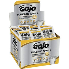 GOJO - Pre-Moistened Hand Cleaning Wipes - Packet, 8" x 8" Sheet Size, Red - Best Tool & Supply