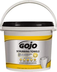 GOJO - Pre-Moistened Hand Cleaning Wipes - Canister, 12-1/4" x 10-1/2" Sheet Size, Red - Best Tool & Supply