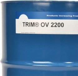 Master Fluid Solutions - Trim OV 2200, 54 Gal Drum Cutting & Grinding Fluid - Straight Oil, For Thread Rolling - Best Tool & Supply